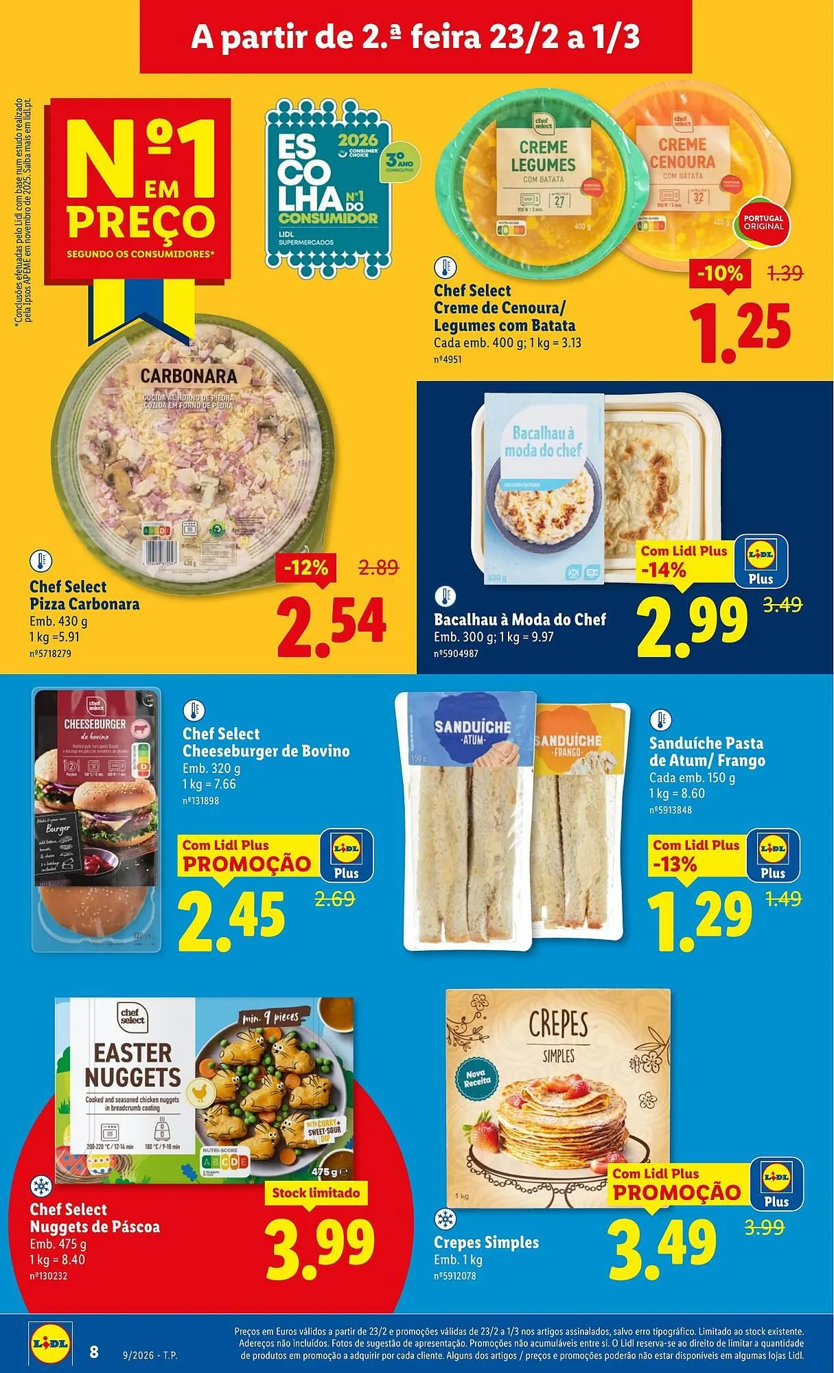 Folheto Folheto Lidl de 23 de fevereiro até 1 de março 2026 - Pagina 8