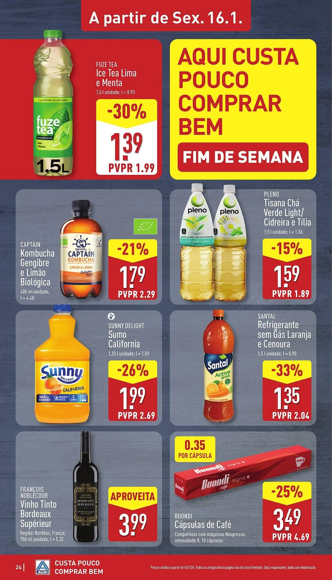 Folheto Folheto ALDI de 12 de janeiro até 18 de janeiro 2026 - Pagina 24