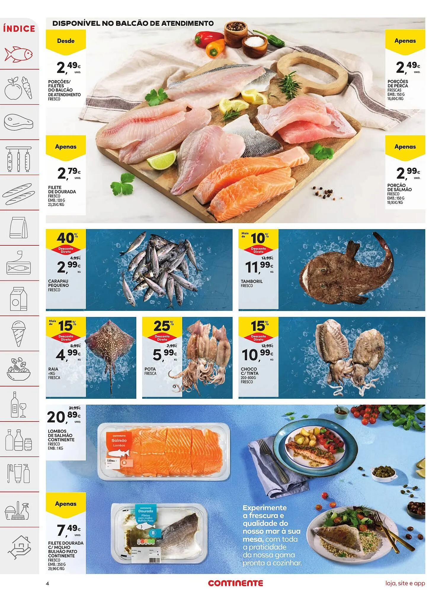 Folheto Folheto Continente de 17 de março até 23 de março 2026 - Pagina 4