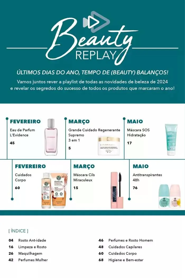 Folheto Beauty Replay de 21 de novembro até 30 de dezembro 2024 - Pagina 2