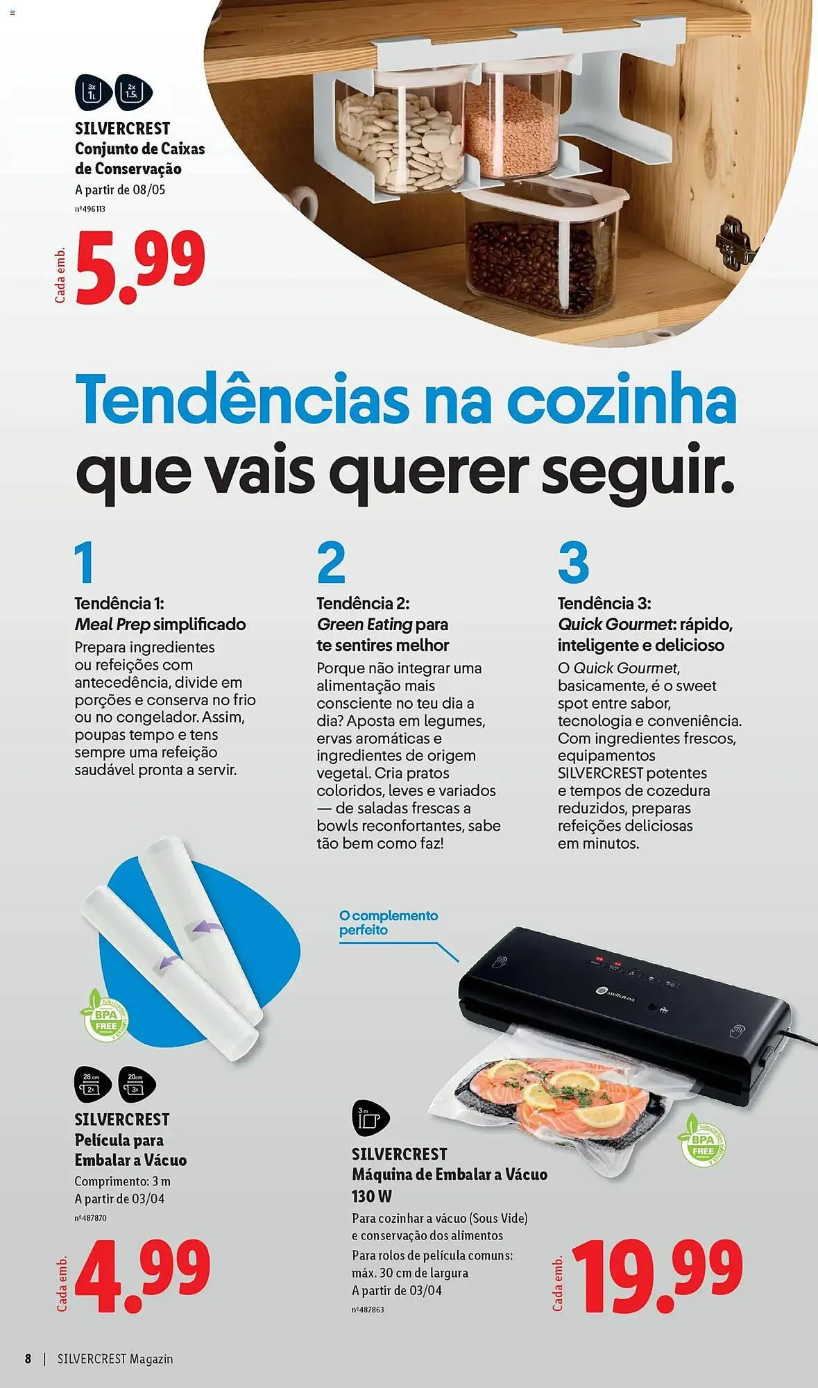 Folheto Folheto Lidl de 31 de março até 1 de maio 2026 - Pagina 8