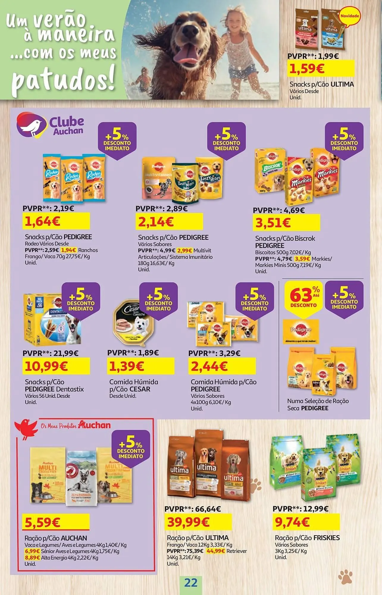 Folheto Folheto Auchan de 2 de junho até 17 de junho 2025 - Pagina 22