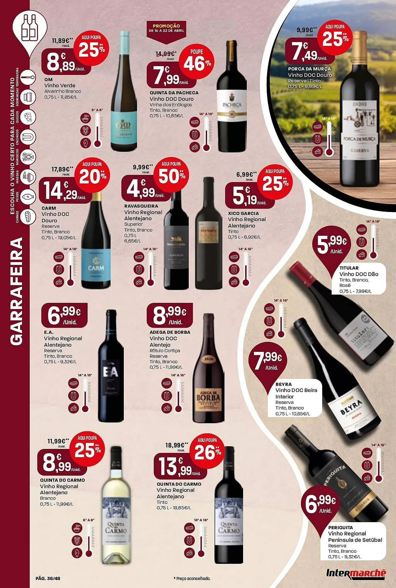 Folheto Folheto Intermarché de 16 de abril até 22 de abril 2026 - Pagina 36