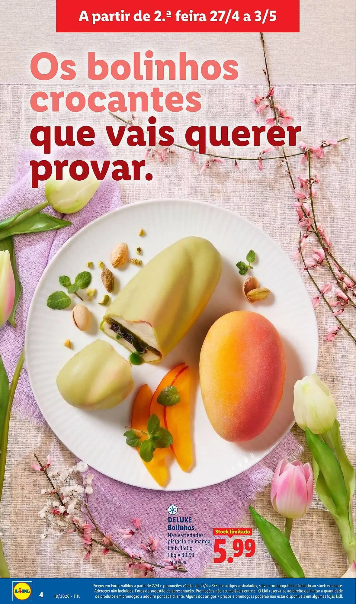 Folheto Folheto Lidl de 27 de abril até 3 de maio 2026 - Pagina 4