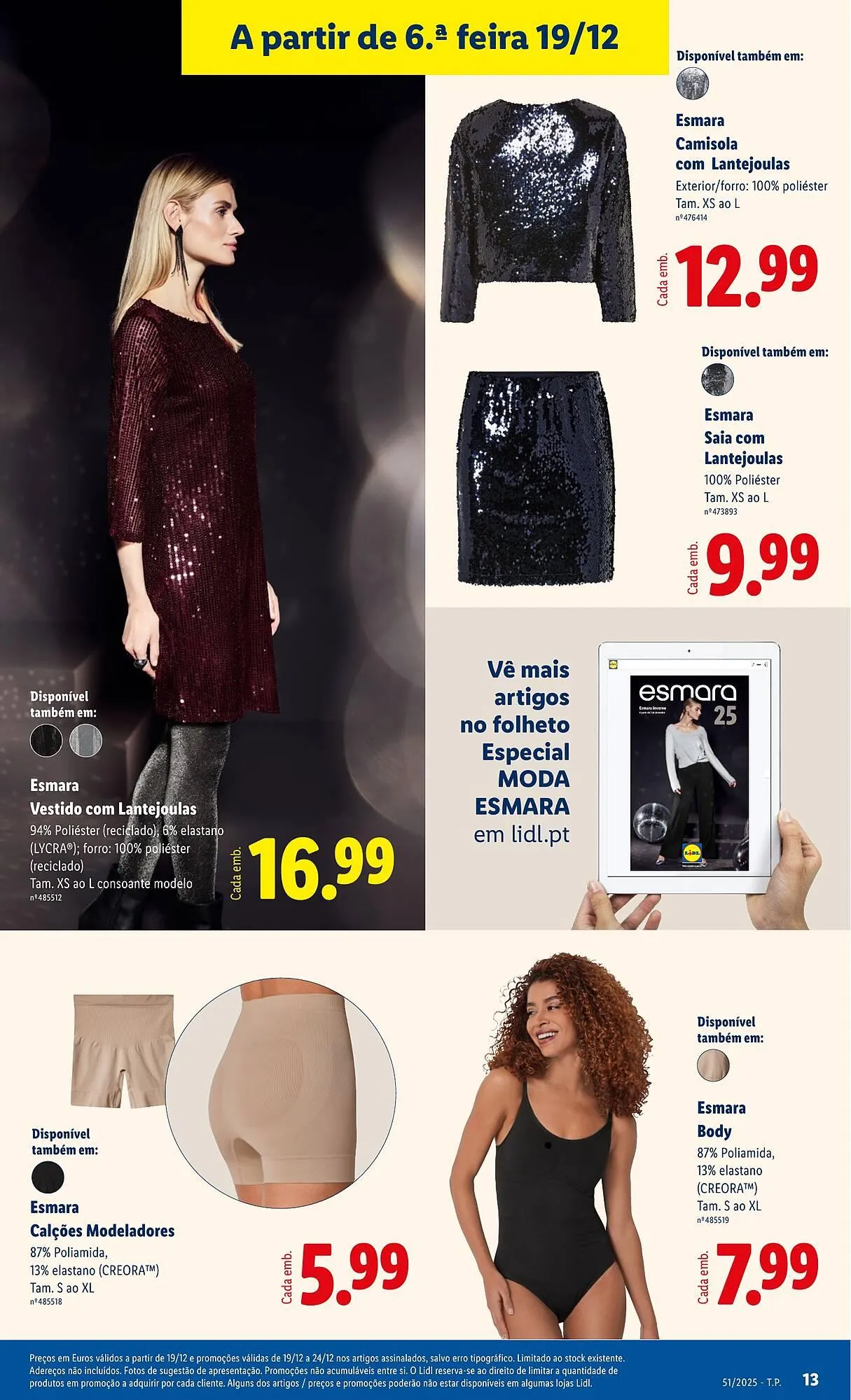 Folheto Folheto Lidl de 15 de dezembro até 21 de dezembro 2025 - Pagina 13