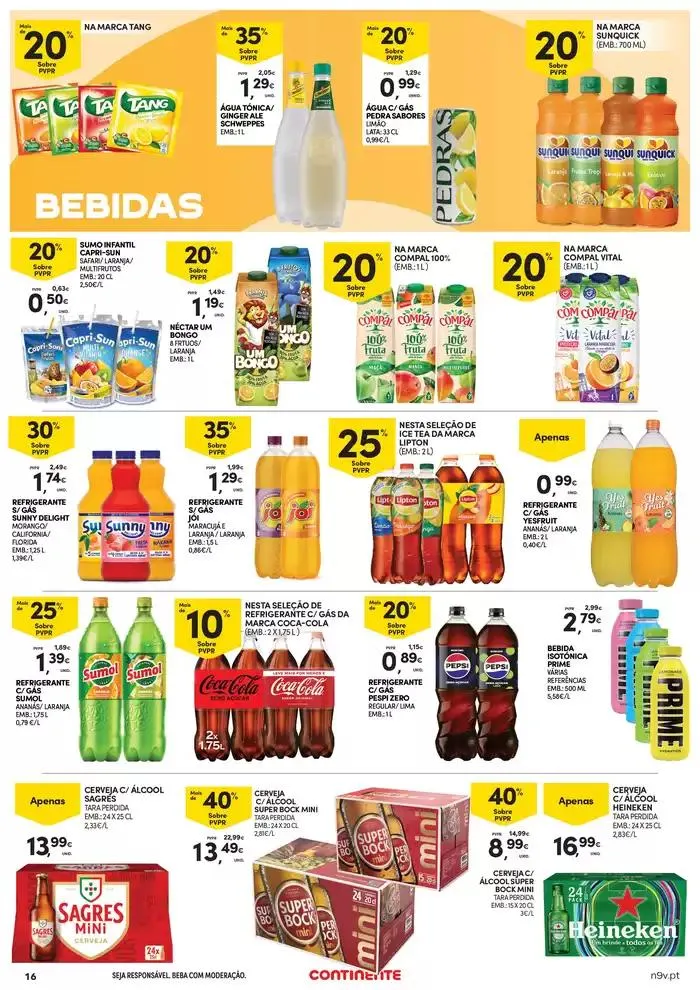 Folheto Açores: Em janeiro a poupança vem primeiro de 3 de janeiro até 22 de janeiro 2025 - Pagina 16