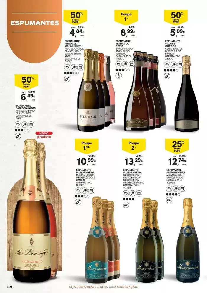 Folheto Queijos, Enchidos e Vinhos de 21 de janeiro até 9 de fevereiro 2025 - Pagina 44