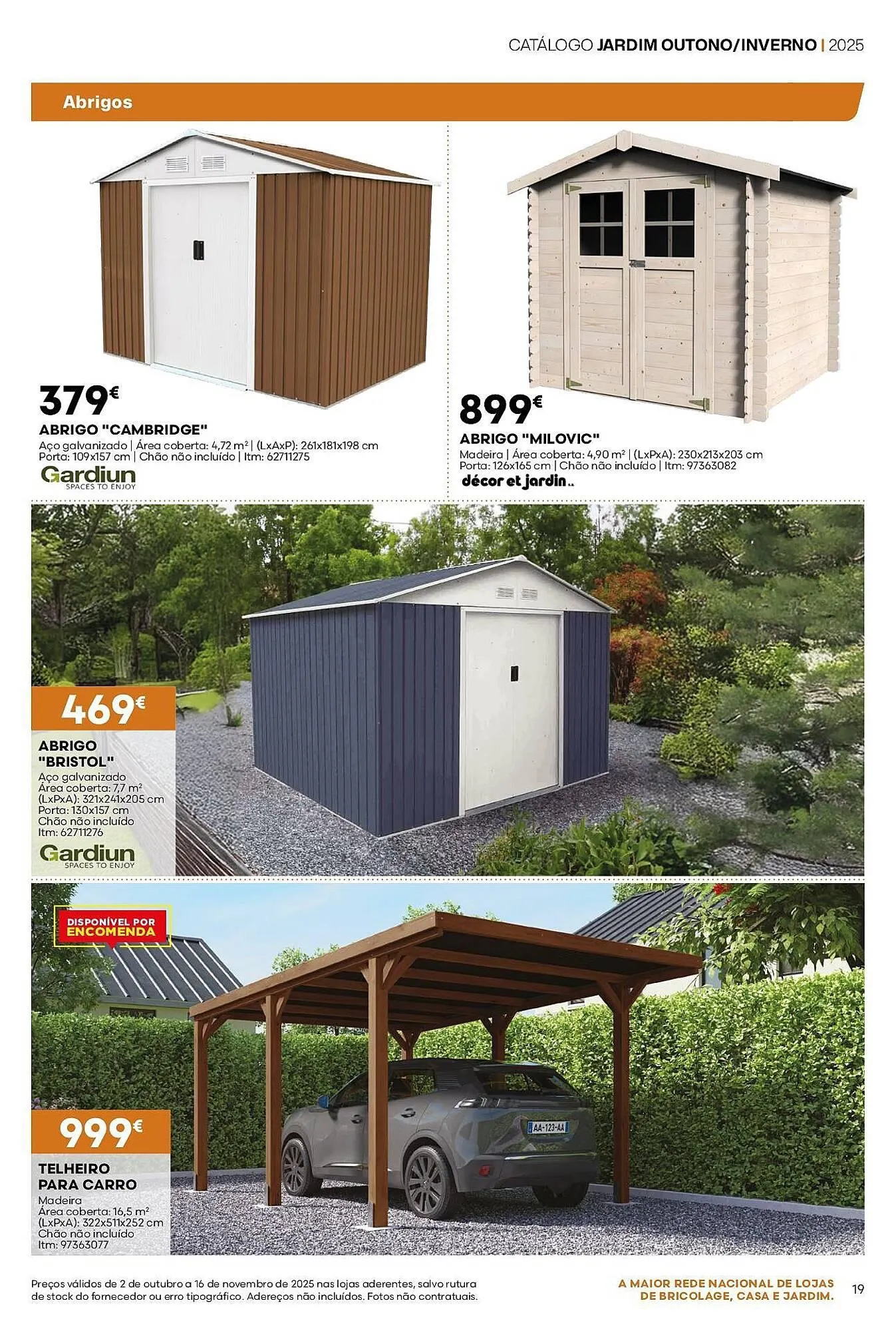 Folheto Folheto Bricomarché de 2 de outubro até 16 de novembro 2025 - Pagina 19