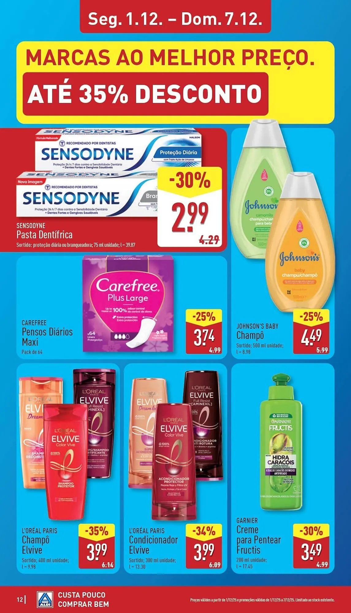 Folheto Folheto ALDI de 1 de dezembro até 7 de dezembro 2025 - Pagina 12