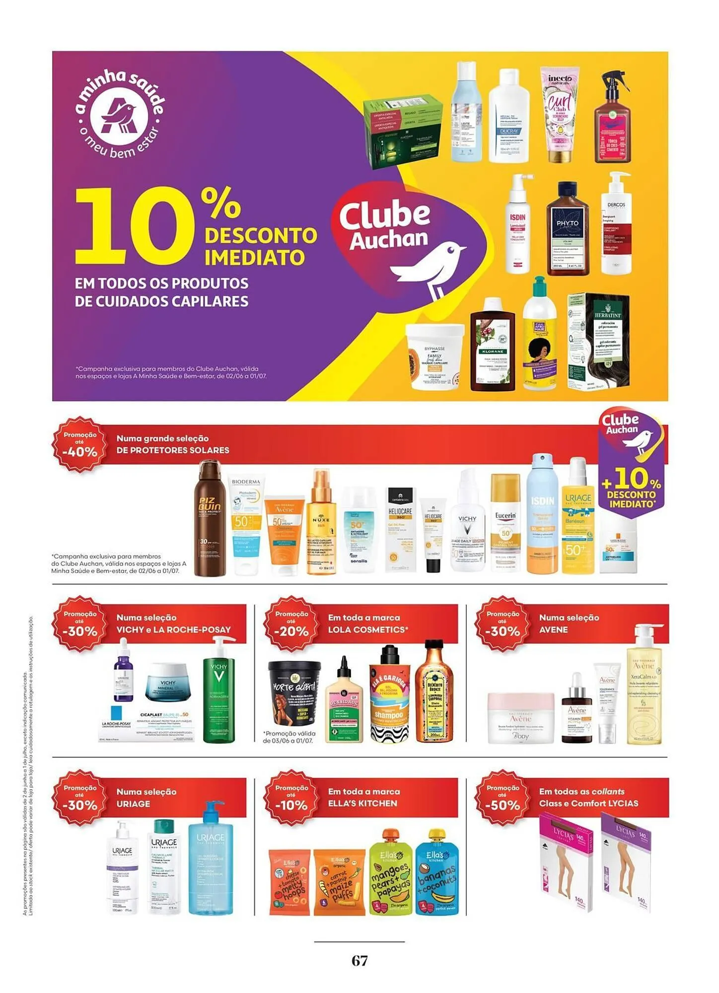 Folheto Folheto Auchan de 2 de junho até 30 de junho 2025 - Pagina 67