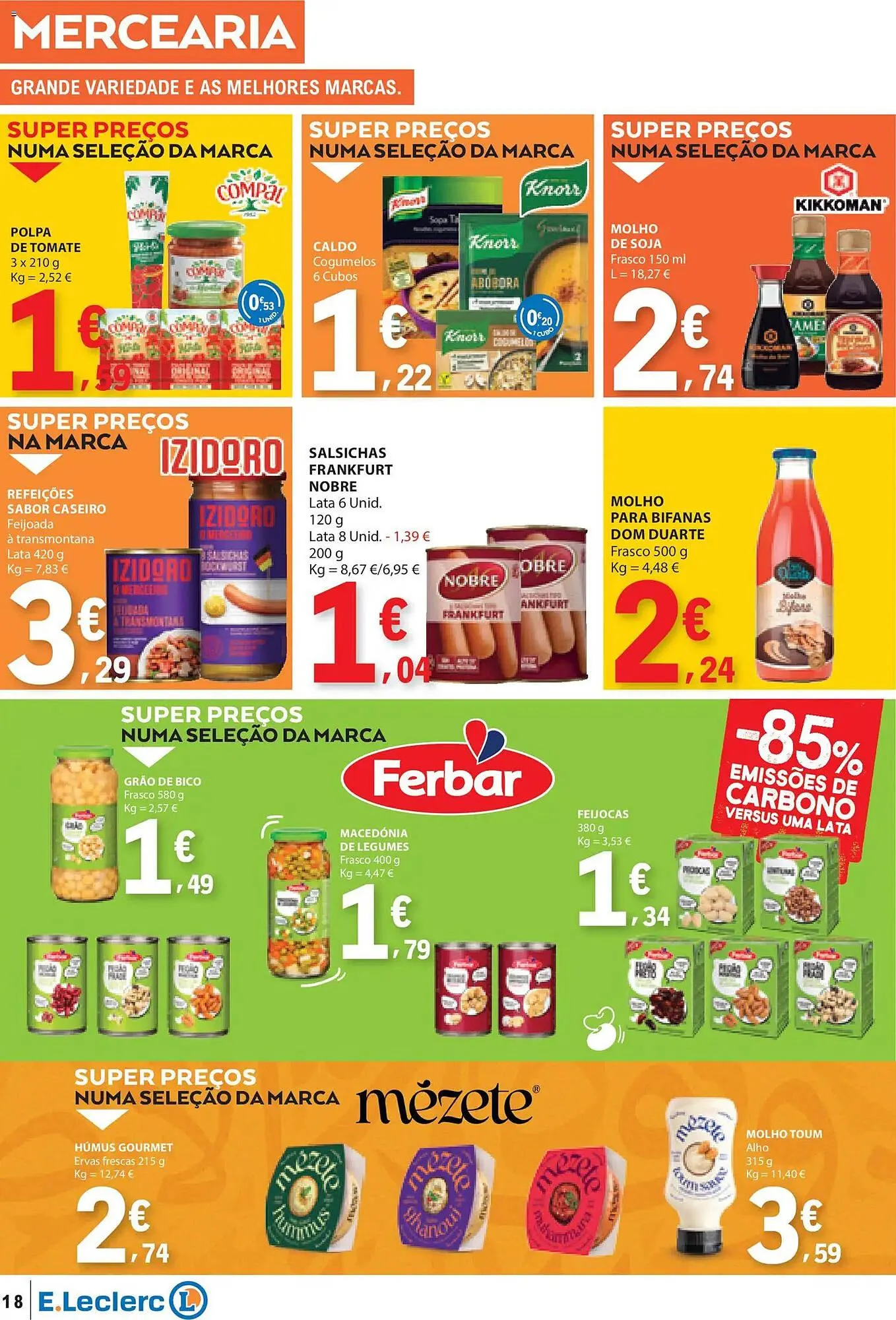 Folheto Folheto E.Leclerc de 5 de março até 12 de março 2026 - Pagina 18