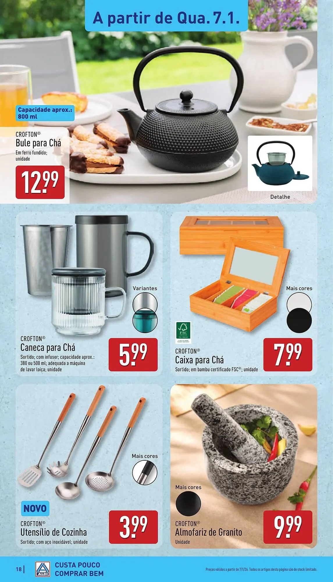 Folheto Folheto ALDI de 5 de janeiro até 11 de janeiro 2026 - Pagina 18