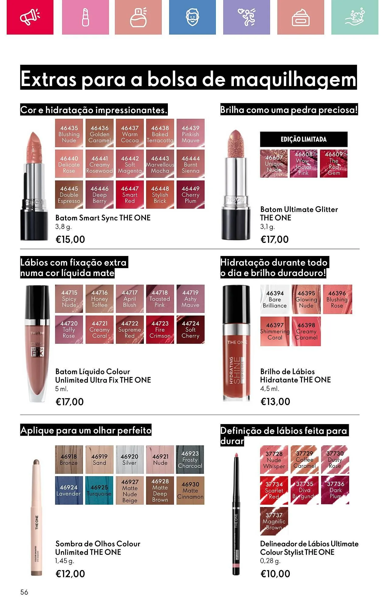 Folheto Folheto Oriflame de 13 de abril até 3 de maio 2025 - Pagina 56