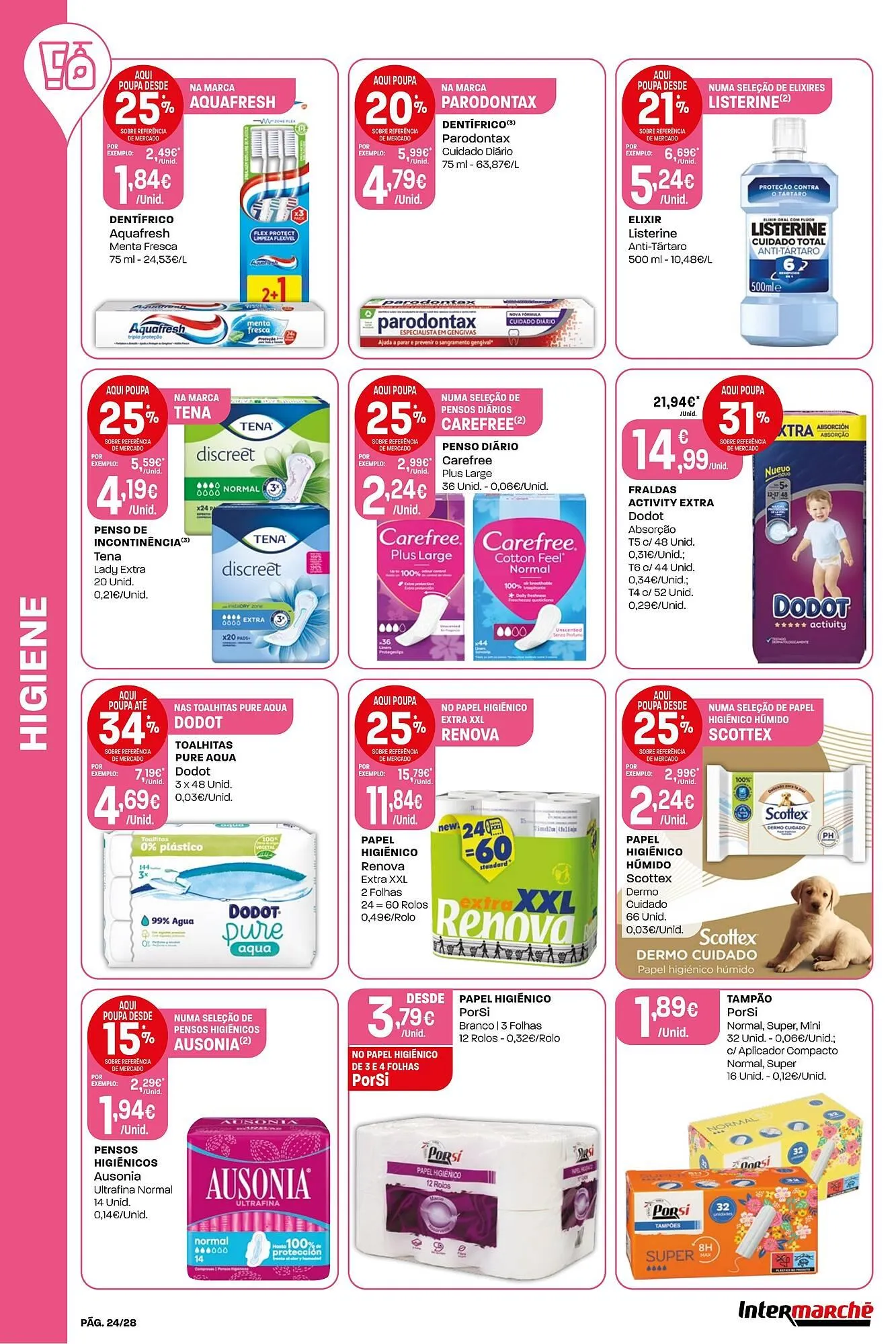 Folheto Folheto Intermarché de 3 de julho até 9 de julho 2025 - Pagina 24