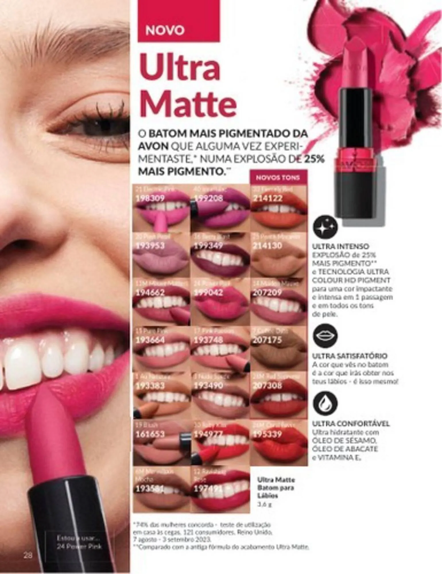 Folheto Folheto Avon de 3 de março até 31 de março 2025 - Pagina 28