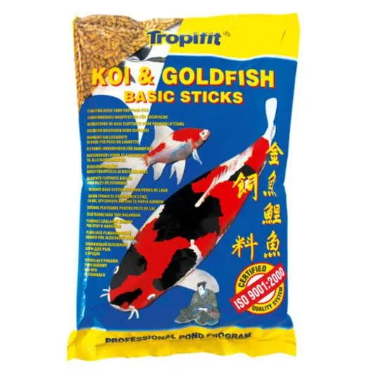 Tropical Pellets para koi e peixe dourado