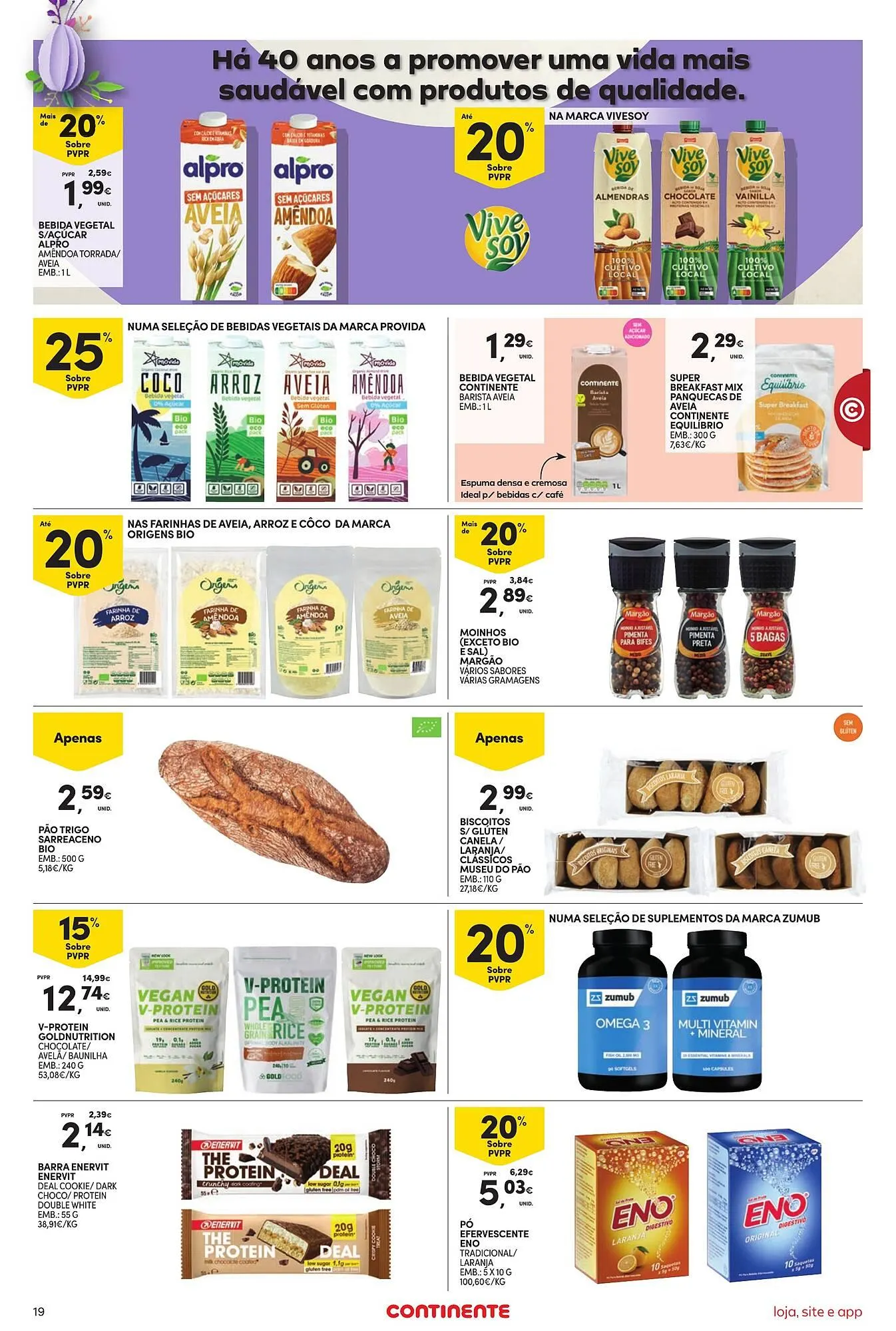 Folheto Folheto Continente Bom dia de 1 de abril até 7 de abril 2025 - Pagina 19