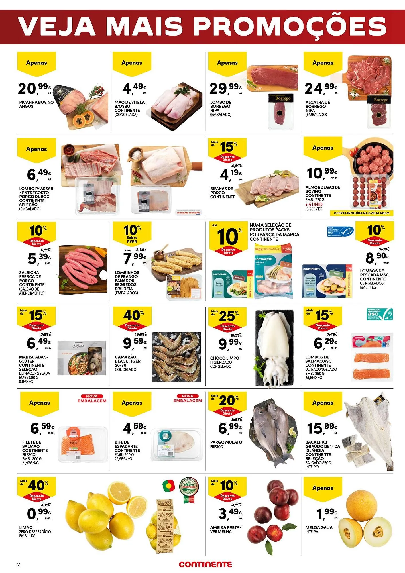 Folheto Folheto Continente de 25 de abril até 28 de abril 2025 - Pagina 2