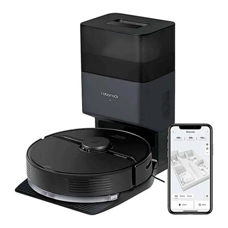 Aspirador Robô Roborock Q7+ Preto