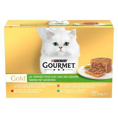 Gourmet Gold Terrine 12 x 85 g