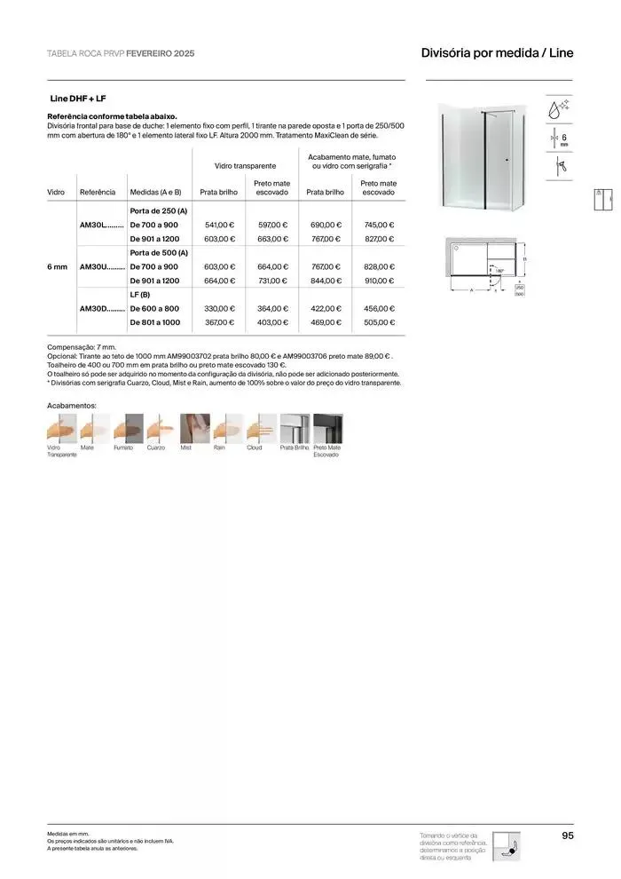 Folheto Soluções de Banho  de 6 de janeiro até 31 de dezembro 2025 - Pagina 97