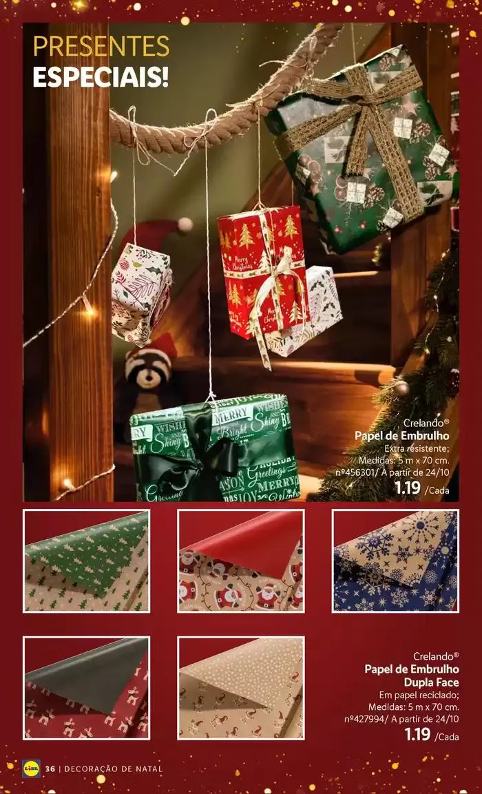Folheto Decoração de Natal de 8 de novembro até 26 de dezembro 2024 - Pagina 36