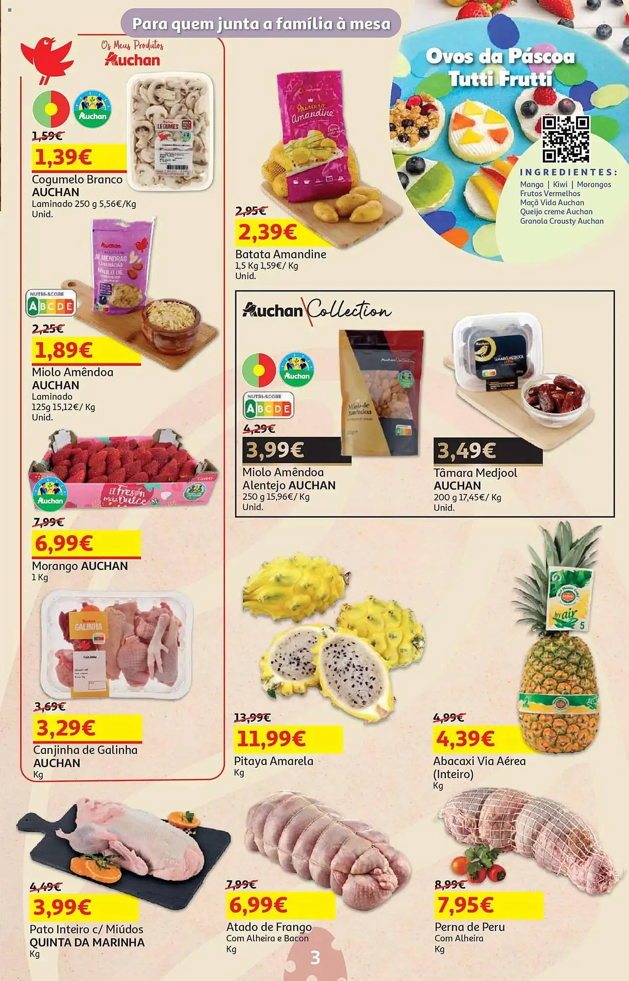 Folheto Folheto Auchan de 25 de março até 6 de abril 2026 - Pagina 3
