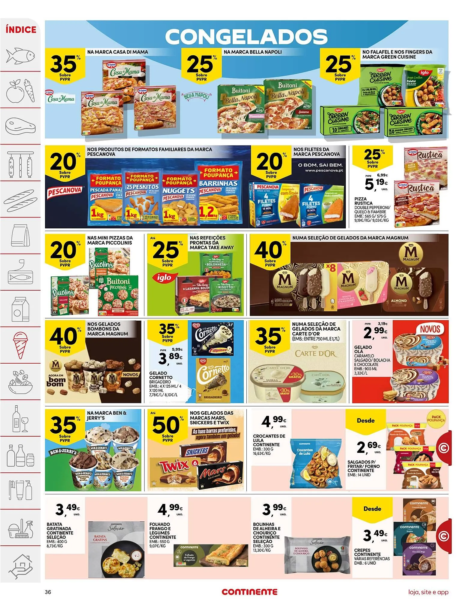Folheto Folheto Continente Bom dia de 2 de dezembro até 8 de dezembro 2025 - Pagina 36
