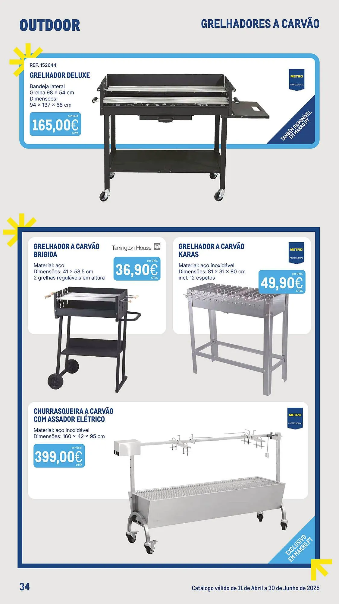 Folheto Folheto Makro de 11 de abril até 30 de junho 2025 - Pagina 34