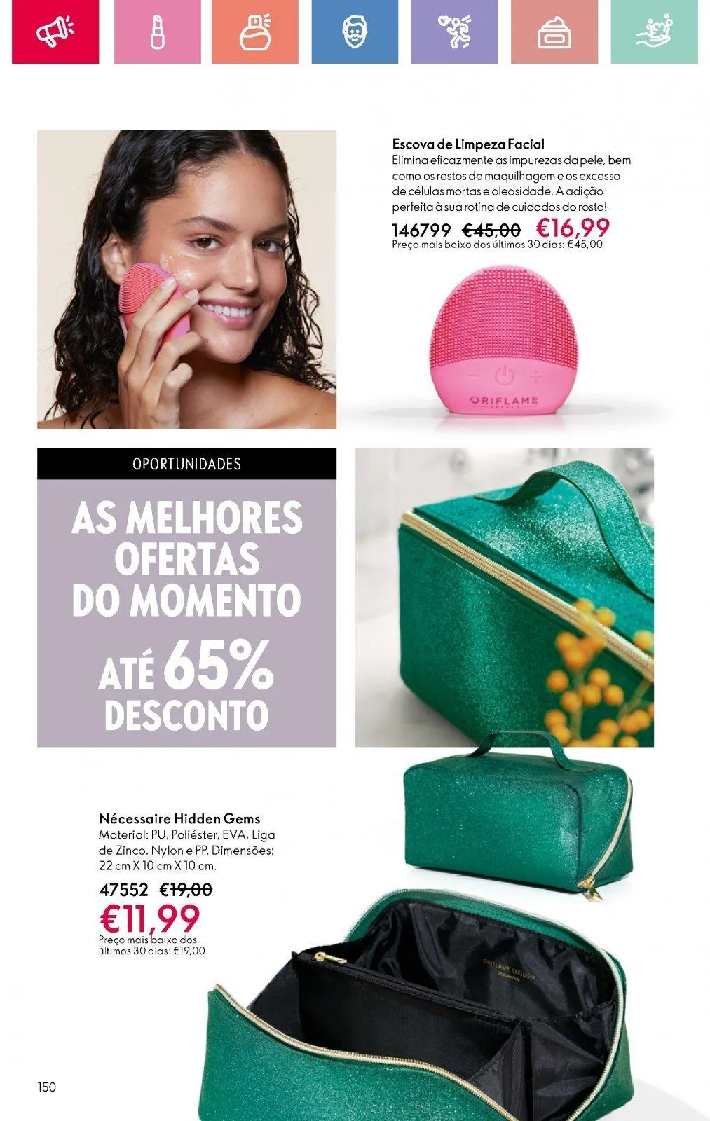 Folheto Folheto de Oriflame até 05.07.2025 de 18 de junho até 5 de julho 2025 - Pagina 150