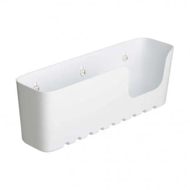 Cesto para Duche 30x11x8.5cm Branco Tatay