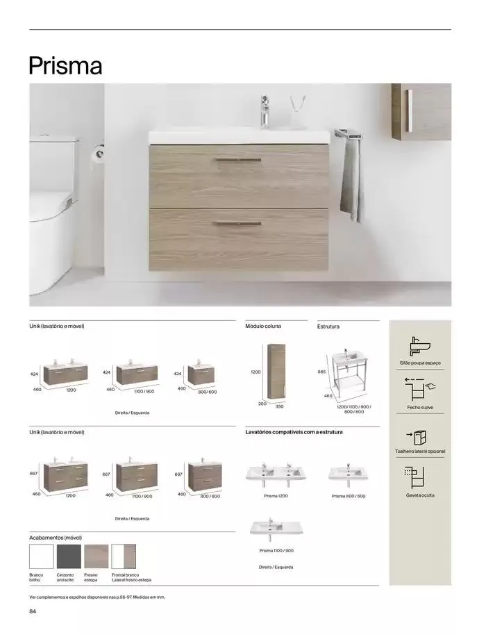 Folheto SOLUÇÕES DE BANHO de 6 de janeiro até 31 de dezembro 2025 - Pagina 86