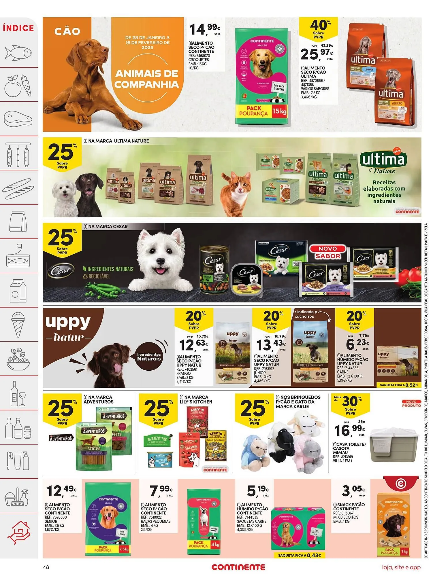 Folheto Folheto Continente de 4 de fevereiro até 10 de fevereiro 2025 - Pagina 48