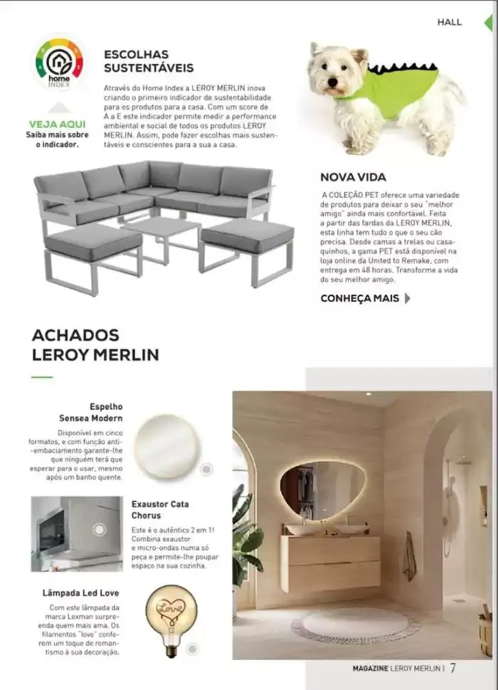 Folheto Magazine Leroy Merlin de 30 de outubro até 30 de novembro 2024 - Pagina 7