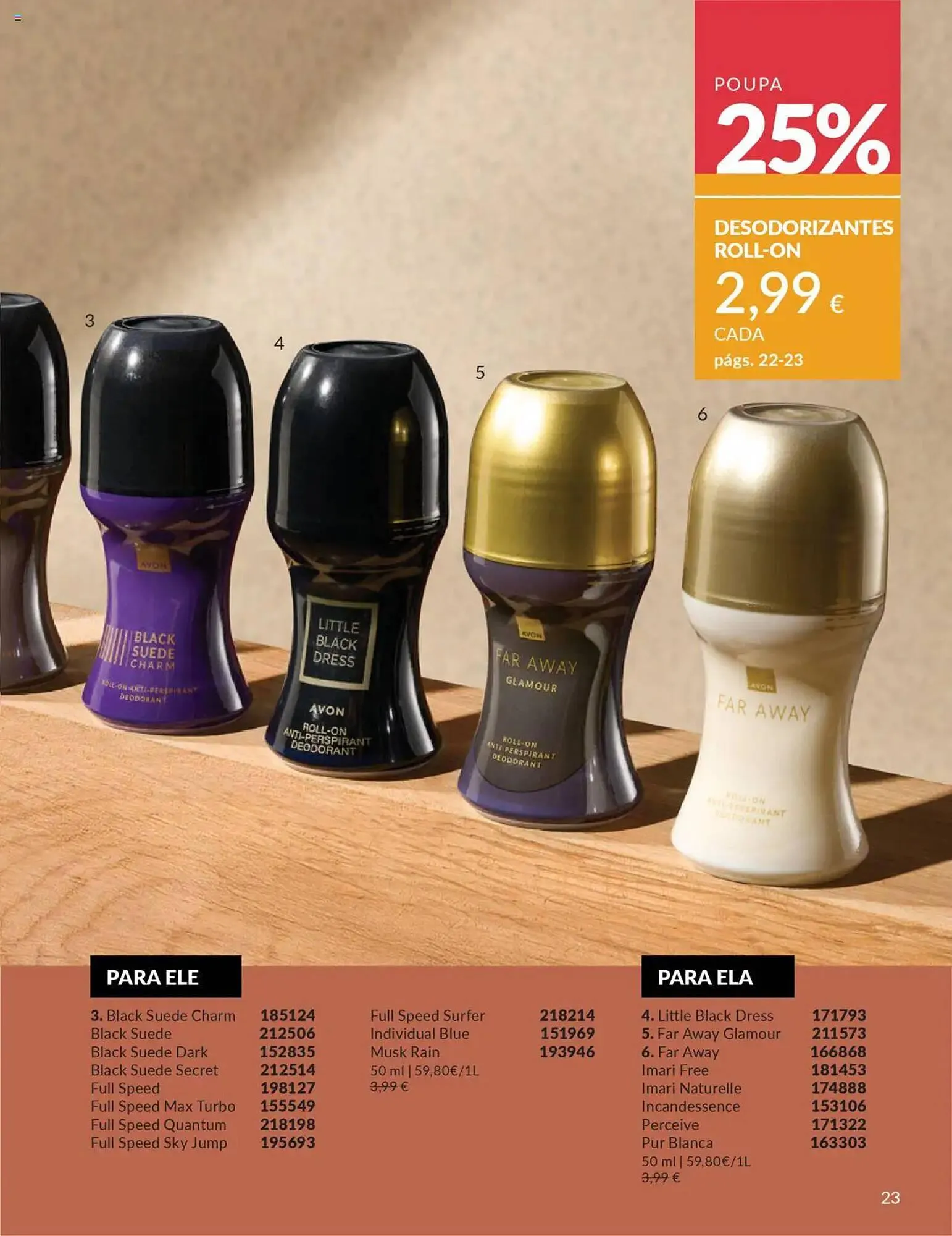 Folheto Catálogo Avon de 1 de outubro até 1 de novembro 2025 - Pagina 23