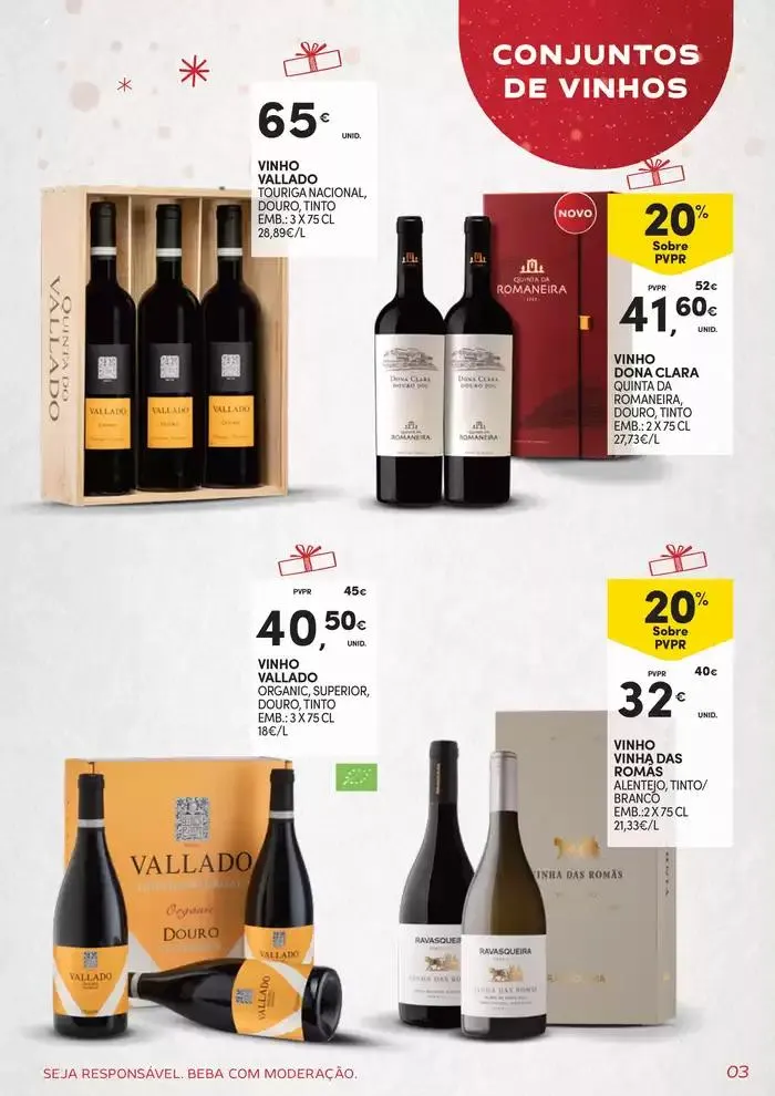 Folheto Presentes de Natal- Garrafeira de 29 de outubro até 24 de dezembro 2024 - Pagina 3