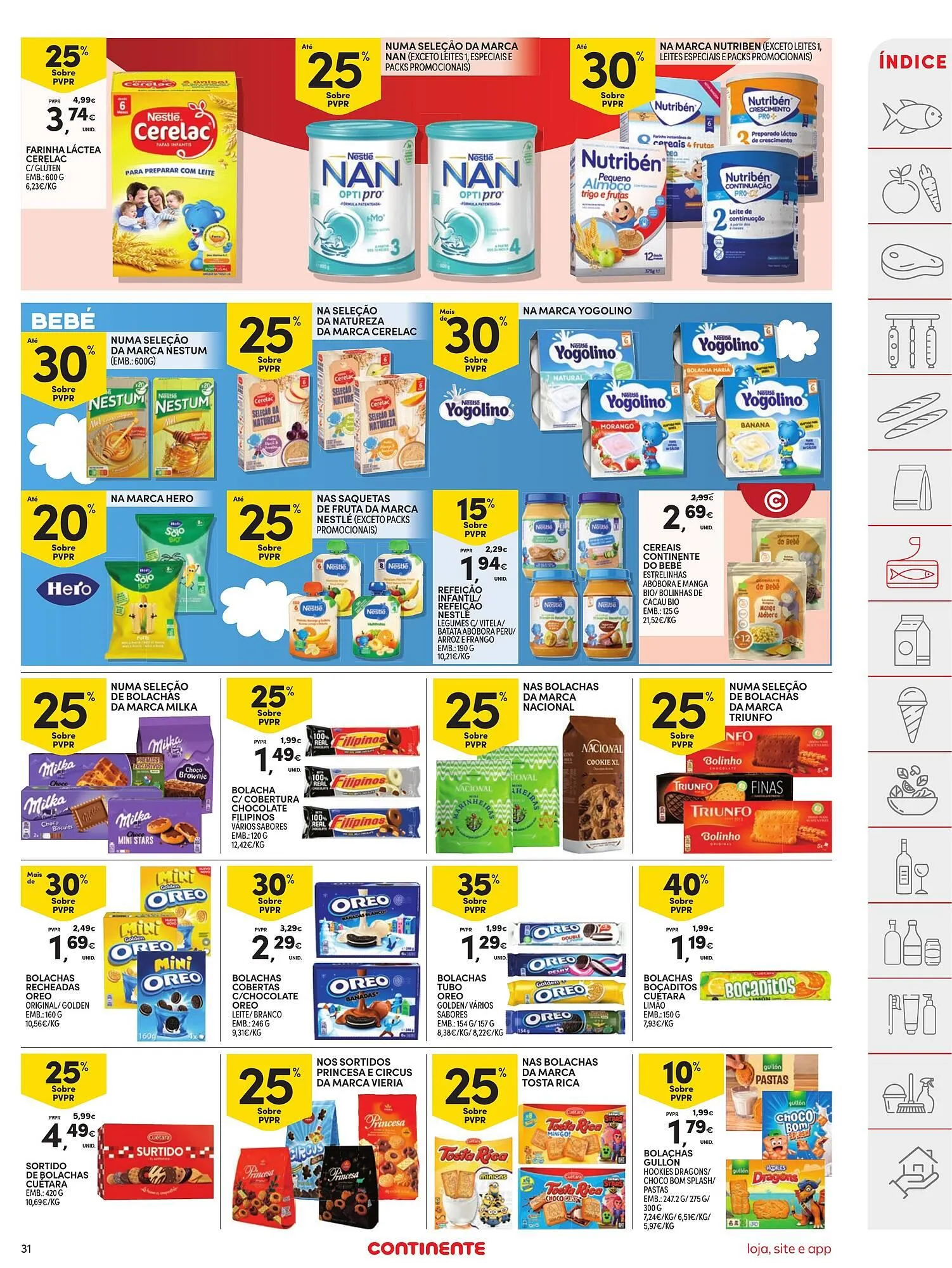 Folheto Folheto Continente de 31 de março até 6 de abril 2026 - Pagina 31