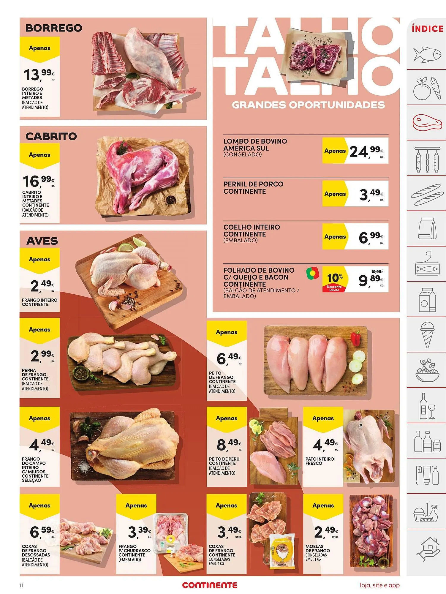 Folheto Folheto Continente de 17 de março até 23 de março 2026 - Pagina 11