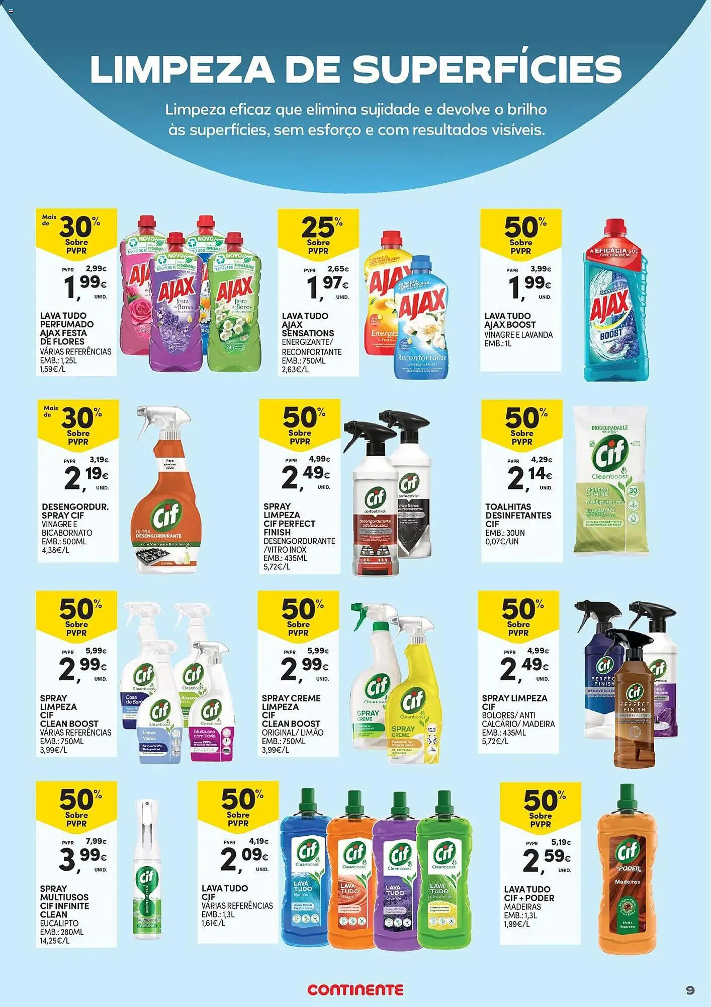 Folheto Folheto Continente de 24 de fevereiro até 17 de março 2026 - Pagina 9