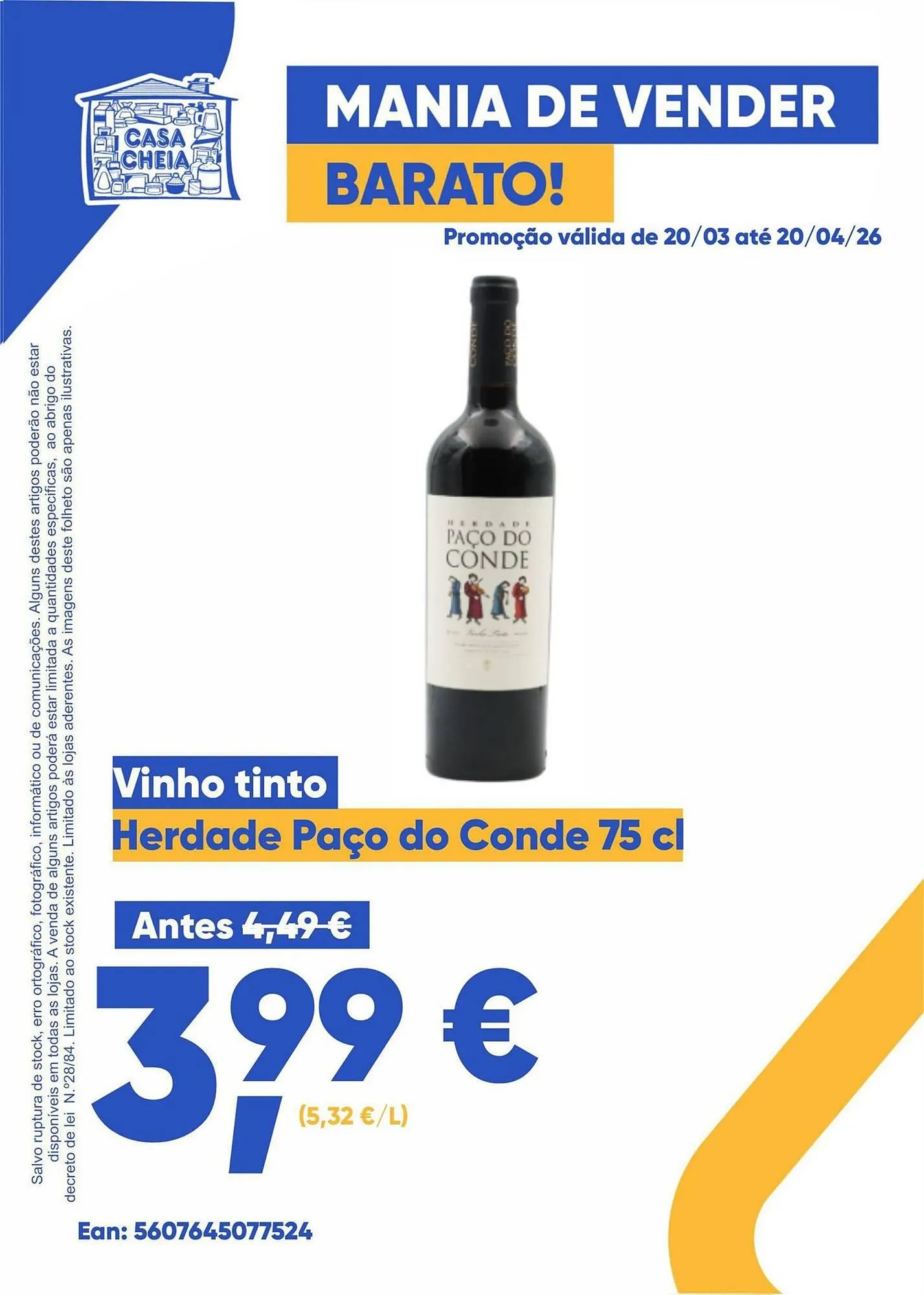 Folheto Folheto Casa Cheia de 24 de março até 20 de abril 2026 - Pagina 4