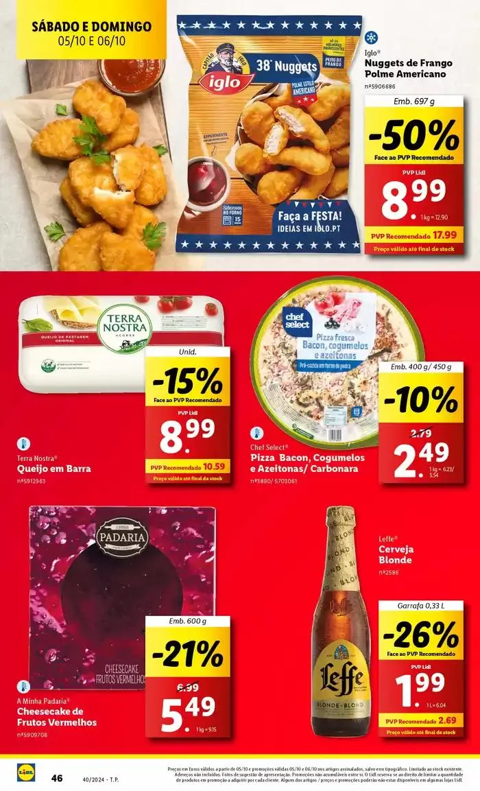 Folheto A partir de 03/10 de 3 de outubro até 9 de outubro 2024 - Pagina 46