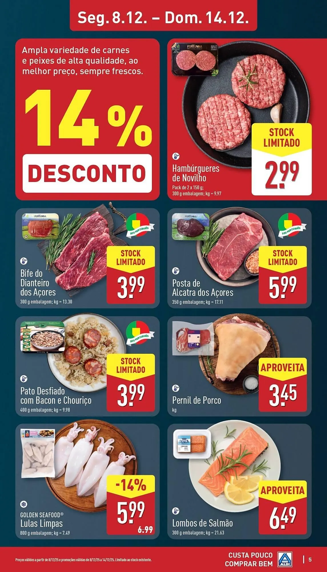 Folheto Folheto ALDI de 8 de dezembro até 14 de dezembro 2025 - Pagina 5