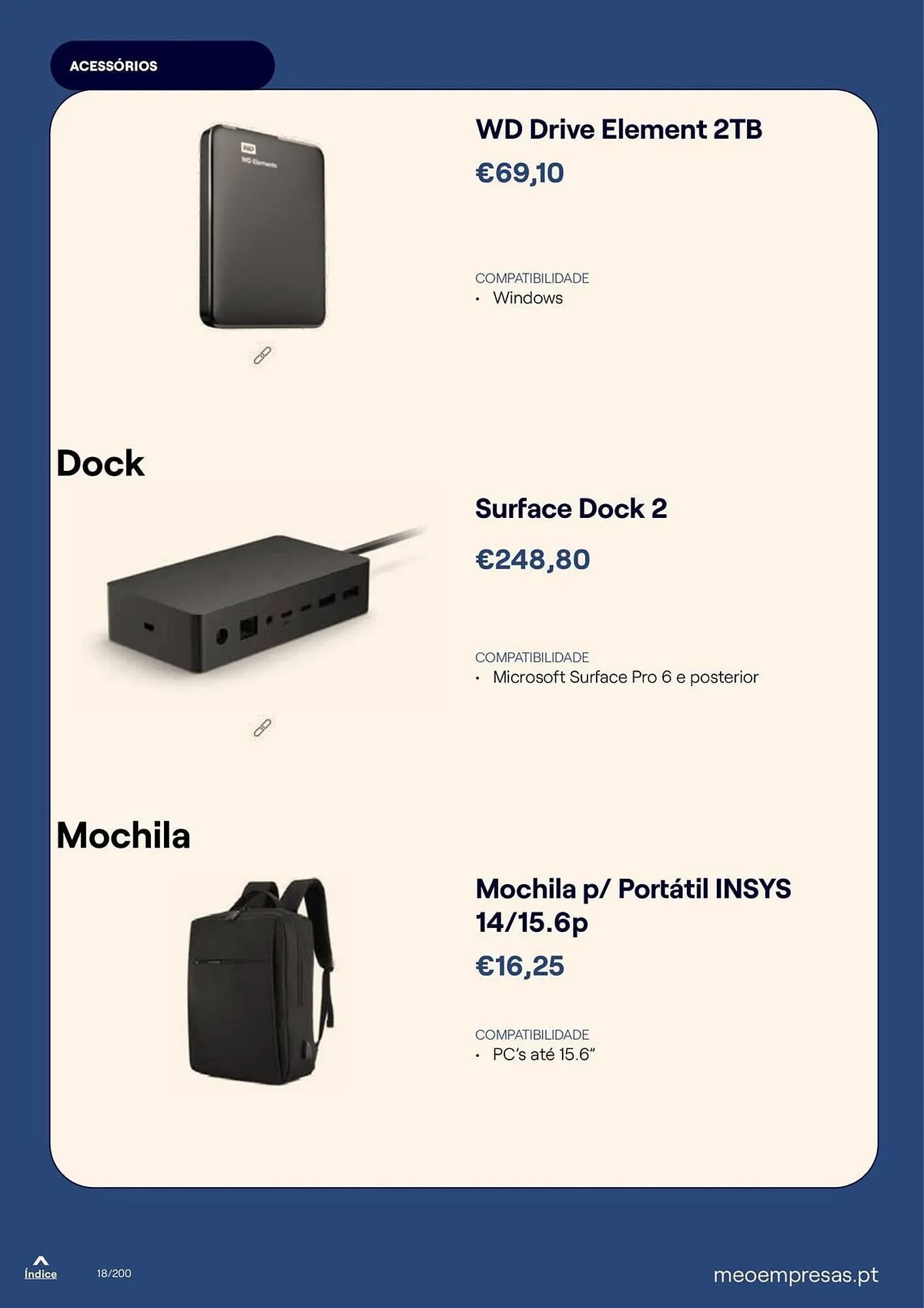 Folheto Catálogo MEO de 25 de setembro até 30 de setembro 2025 - Pagina 18