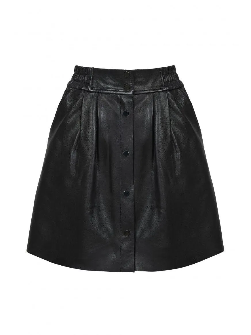 Saia em pele Zoe