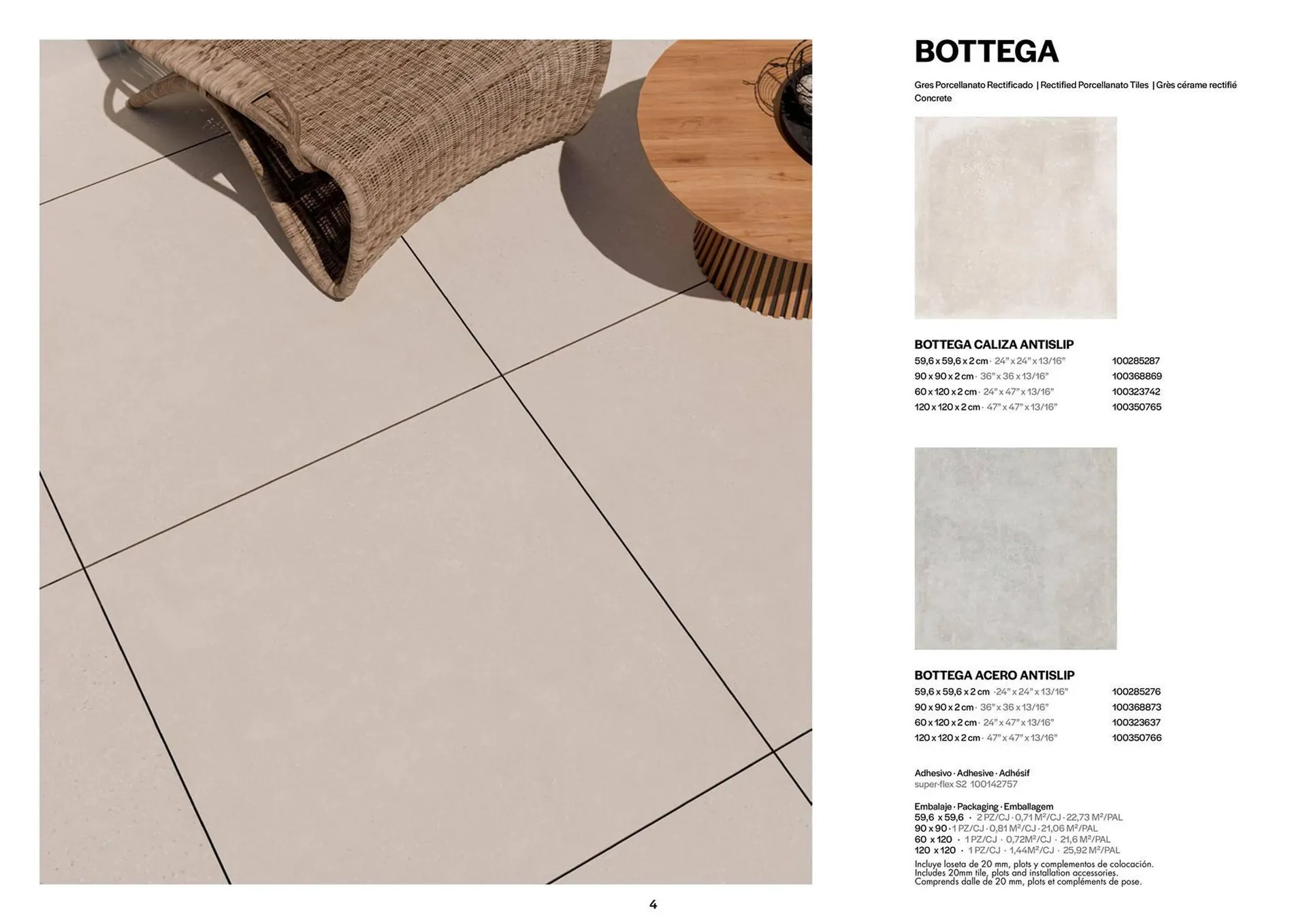 Catalogue Porcelanosa du 19 mars au 31 décembre 2025 - Catalogue page 4