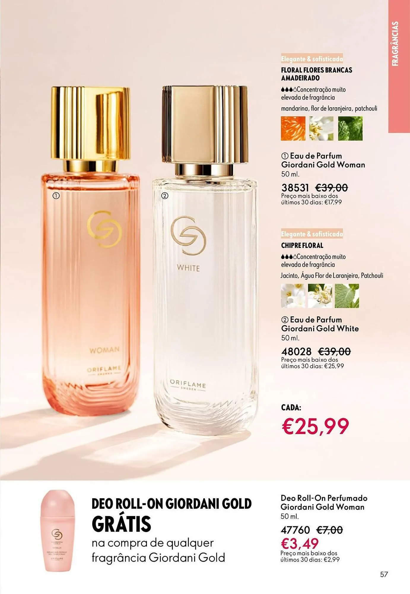 Folheto Catálogo Oriflame de 23 de dezembro até 20 de janeiro 2026 - Pagina 57