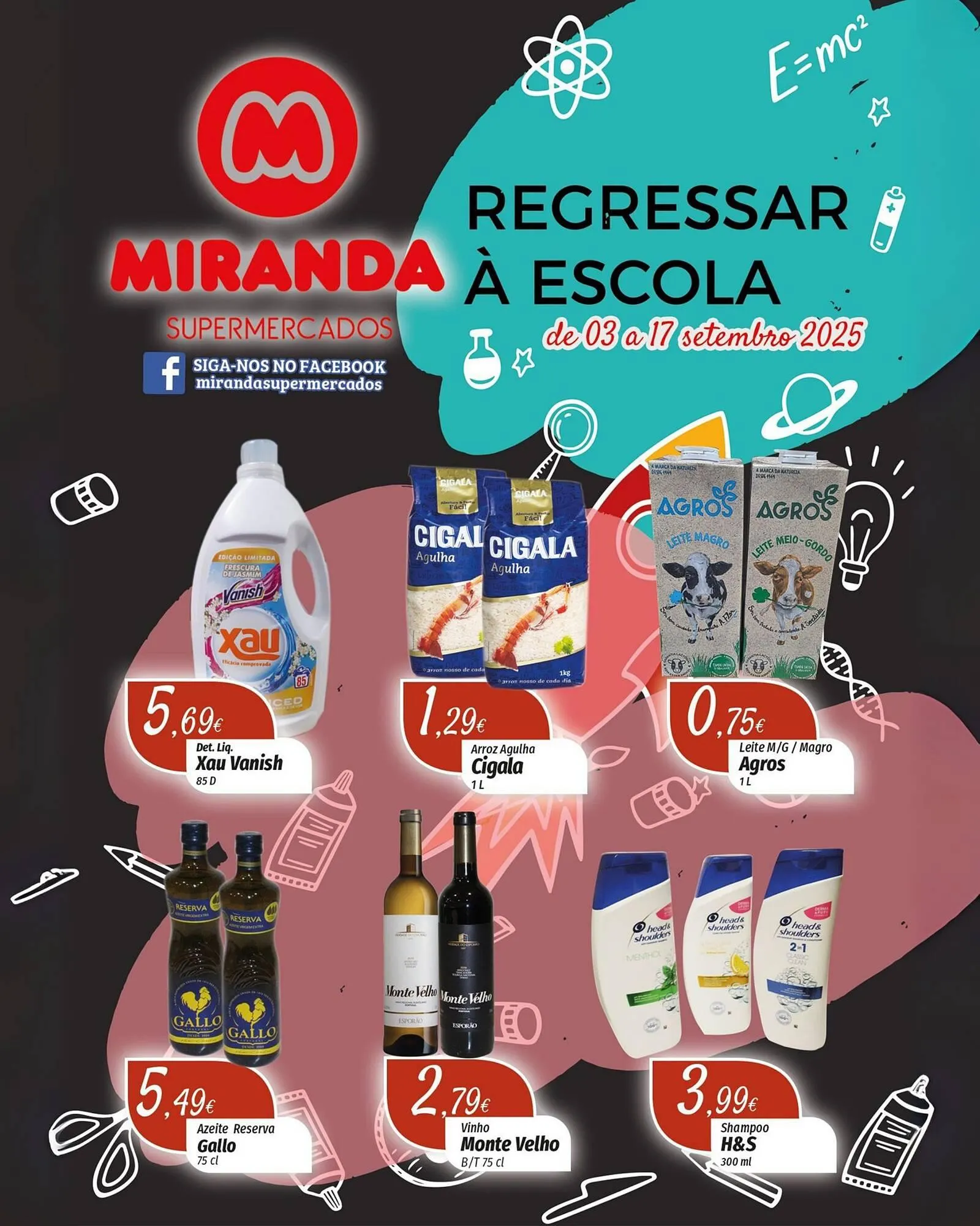 Folheto Miranda Supermercados - 1