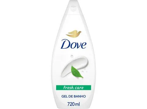 gel banho dove fresh care 720ml