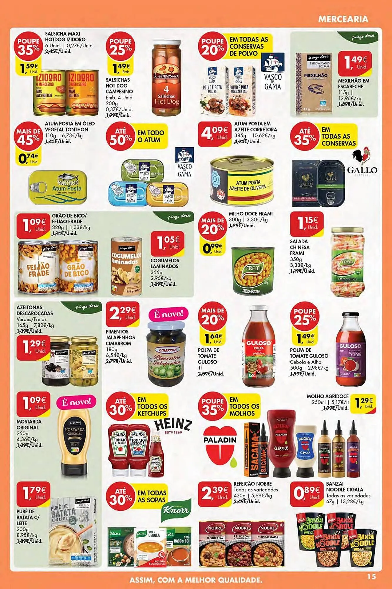 Folheto Folheto Pingo Doce de 4 de setembro até 10 de setembro 2025 - Pagina 15