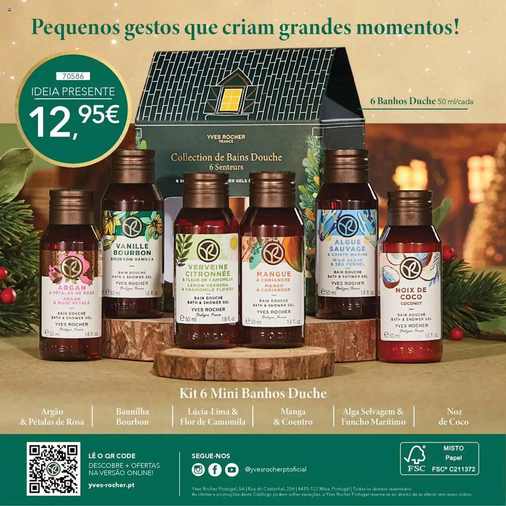 Folheto Catálogo Yves Rocher de 17 de outubro até 24 de dezembro 2025 - Pagina 74
